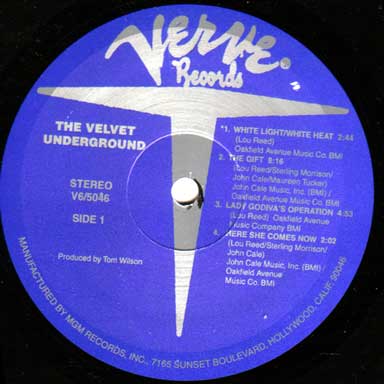 PCD Velvet Underground & Nico.....Verve label